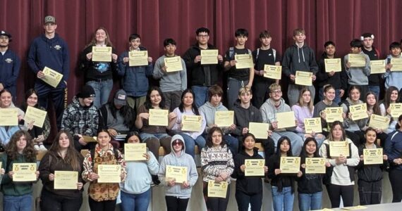 Forks High School recently honored 94 students for their academic excellence with a special luncheon. The event featured a pizza delivery from Take and Bake Pizza. Each student received a certificate and a pin to commemorate their achievements.
Recognizing and rewarding academic success is a wonderful way to motivate students and celebrate their hard work. Events like this not only acknowledge individual accomplishments but also foster a sense of community and pride within the school. Submitted photo