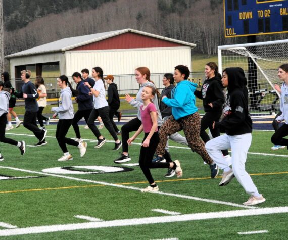 <p>Photo by Lonnie Archibald</p>
                                <p>Spartan Track and field athletes took to the turf of Spartan Stadium in preparations of the upcoming season in which home schedules have not yet been determined. More photos on page 5.</p>