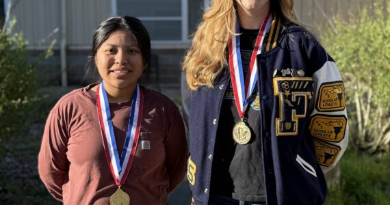 Submitted photo
Salutatorian: Belinda Ramirez-Jeronimo and Valedictorian: Aliya Gillett.