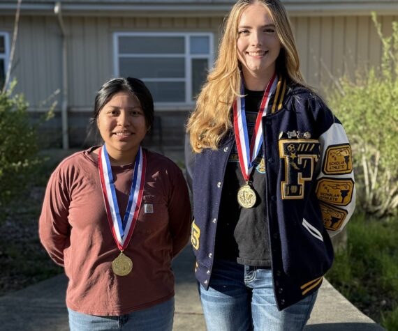 Submitted photo
Salutatorian: Belinda Ramirez-Jeronimo and Valedictorian: Aliya Gillett.