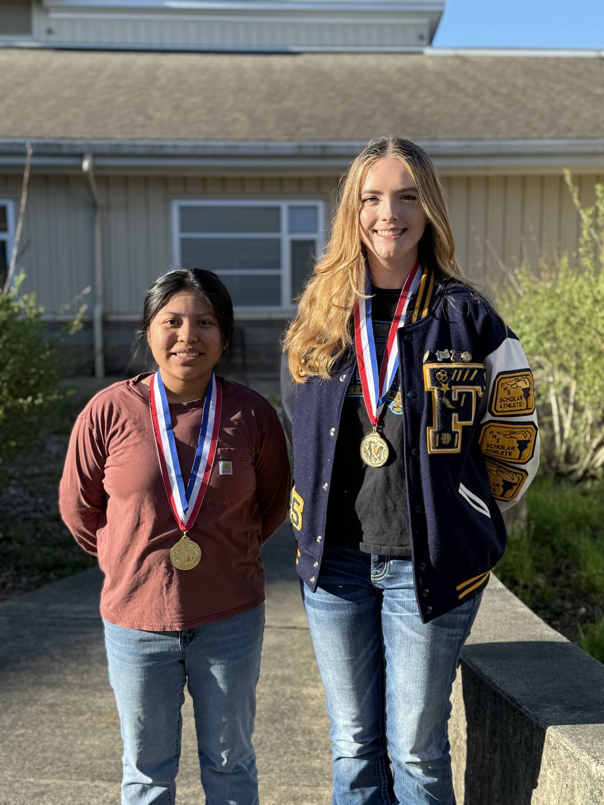 Submitted photo
Salutatorian: Belinda Ramirez-Jeronimo and Valedictorian: Aliya Gillett.