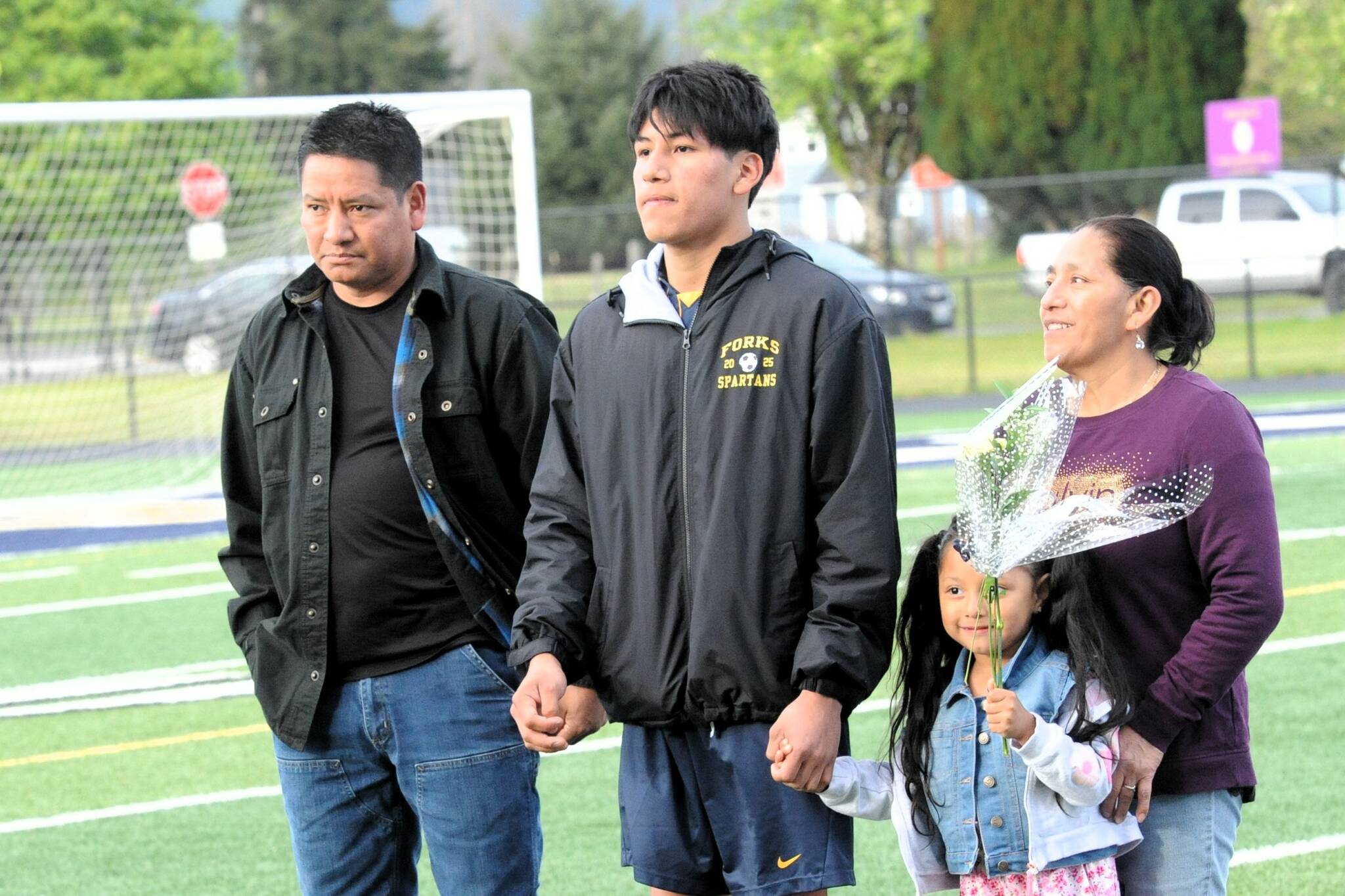 Mateo Lucas and family.