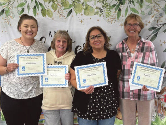 <p>Submitted photo</p>
                                <p>Shyliah Gorbett, Carri Jordan, Cathy Salazar, and Pam Gale.</p>