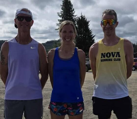 Submitted photo
10k: 1st: Heidi Roberts (Selah, WA) Time: 37:46, 2nd: Mike Garden (London, England) Time: 40:01, and 3rd: John Roberts (Selah, WA) Time: 40:26
Donations: United Way of Clallam County
Sponsored by Forks Community Hospital (United Way Committee).