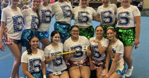 The Spartan fall cheer leading squad recently spent some time at the Great Wolf Lodge at the UCA Cheer Camp. Cheer coaches are Sassy Leons and Eryn Abrahams, they shared the following, “These amazing ladies worked so hard, supported each other, and truly represented our school with pride. They’re coming home with some hardware, including 3 UCA All Americans! We are beyond proud of the growth, spirit, and leadership shown all week long. Can’t wait to showcase all our new material and bring that next level energy to the football field this fall!”
Members of the team are - Kareena Nandial, Alina Horjesi, Adera Theil, Libby Owen, Danikka King, Taylor Ferro, Kaidyn Decker, Jayden Brown, Kaylee Roberts, Kylee Leppell, Abby Hutto and Rylinn Nelson. 
Let’s go Spartans!!