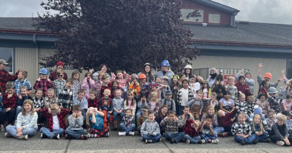 Photo Christi Baron
Some Forks Elementary students and staff looked ready to hit the woods last Friday as they dressed in their best logger gear for Hickory Shirt - Heritage Days. After the serious shots came the silly ones, proving that celebrating our roots is always more fun with a little laughter.