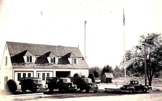 Who remembers this building that once stood along Highway 101 at Tyee and near the Beaver Grocery Store?