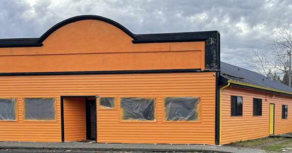 Photo Christi Baron
It can’t be missed, that is for sure, as the former South North Restaurant has taken on a new bright paint job. Rumors are that a new eating establishment is coming …but not Chinese food.