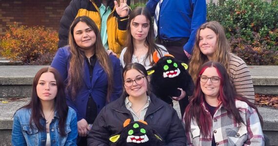 Submitted photo
Front L to R: Alina Horjesi, Jlynn Vessey, Ms. Tasheena Erickson; Middle Row L to R: Patricia Calderon-Weed, Lyndon Unger, Zoey Beutler; Back row L to R: Trentston Pope, Trent Prose.