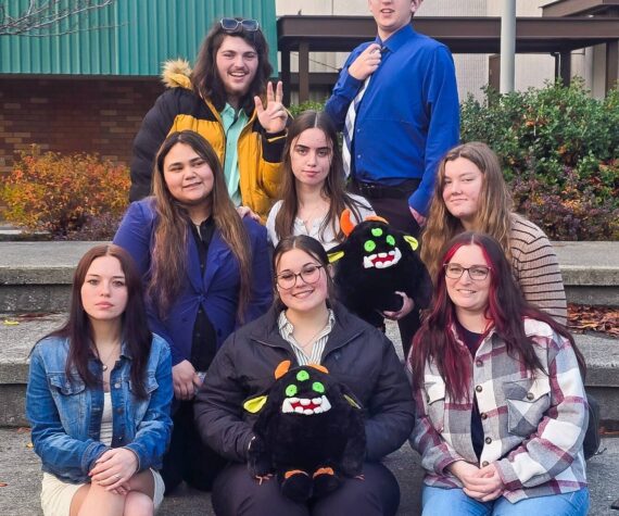 Submitted photo
Front L to R: Alina Horjesi, Jlynn Vessey, Ms. Tasheena Erickson; Middle Row L to R: Patricia Calderon-Weed, Lyndon Unger, Zoey Beutler; Back row L to R: Trentston Pope, Trent Prose.