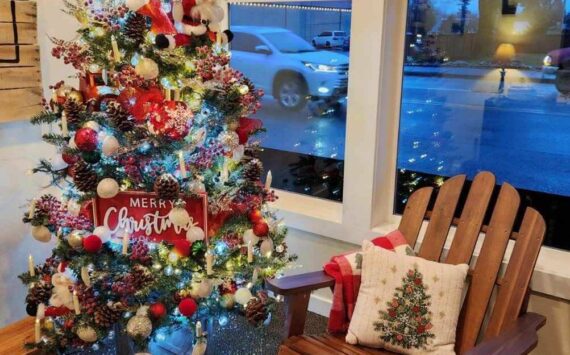 Tickets for a chance to win this tree decorated by SIORF and the Olympic Correction Center will be available at Festival of Trees. It comes with an adirondack chair, a cord of firewood, and other surprises. Tickets will also be available for purchase for five themed gift baskets. 
Submitted photo