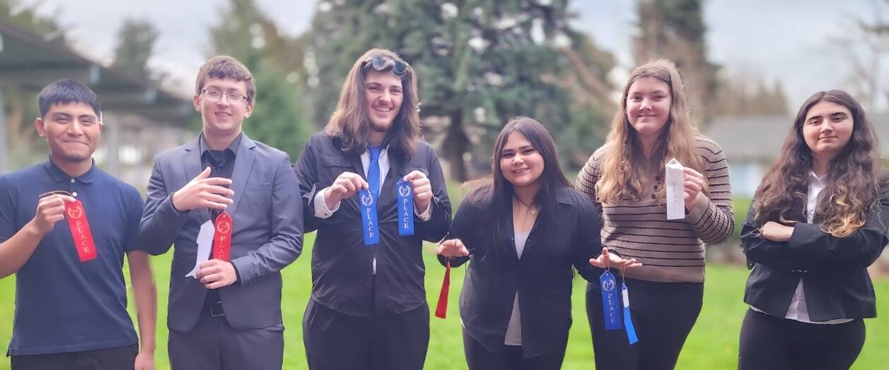 Submitted photo
A proud group of competitors - Alvaro, Trent, Trentston, Patricia, Zoey, and Isabella.