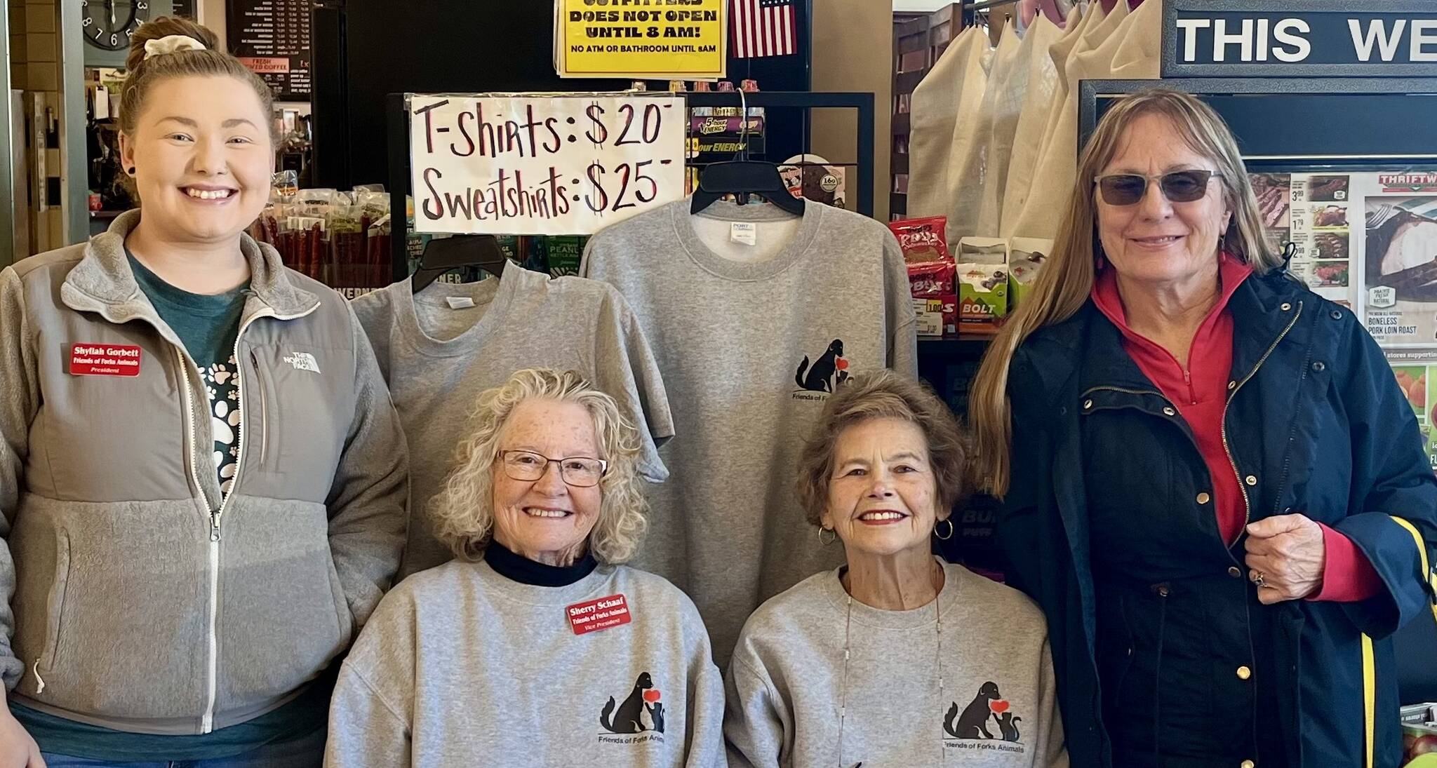 Submitted photo 
President Shy Gorbett, Vice President Sherry Schaaf, Treasurer Juanita Weissenfels and Secretary Twila Noble.