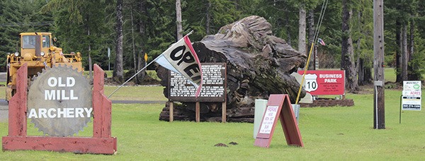 The 110 Business Park at the Hwy. 101 and LaPush Road intersection.