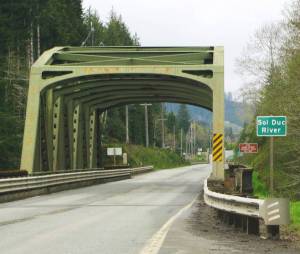 Two US 101 Sol Duc River bridges getting facelifts