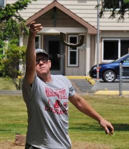 Teams toss at Fourth of July Horseshoe Tournament