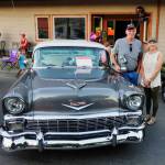 Beaver and Linda Ray                                1956 Chevy                                Beaver
