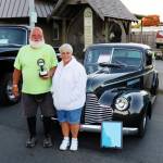 Dick and Nancy Wiss                                1940 Buick Coupe                                Olympia