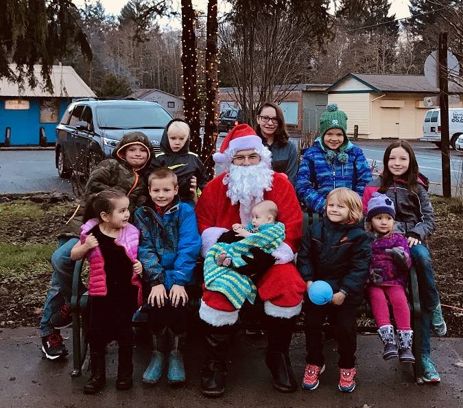 For some, it is their very first time meeting Santa.