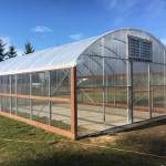 This greenhouse was recently completed on the property along Sol Duc Way with the help of Olympic Corrections Center community crews.