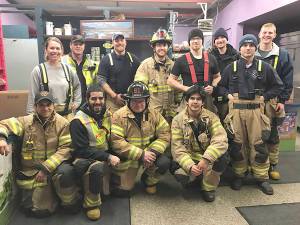 Forks Fire Department Hold Food Drive