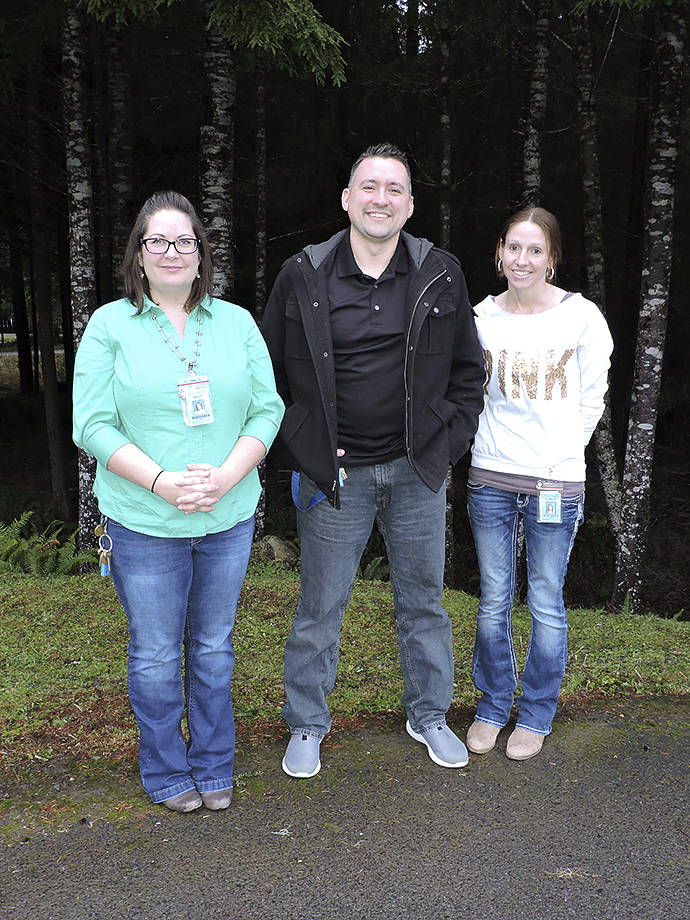 Team Award-Sarah Hanson, Nick Riggan and Tammy Adamire.