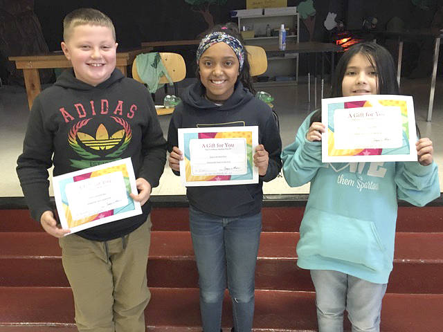 Forks Intermediate School Students receive Awards