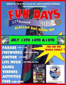 Clallam Bay - Sekiu Fun Days 2018