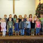 Afternoon Class:                                Top row: Nathan, Korbin, Arianna, Sophie, Emory, Elsa, Tilly, Evan                                Bottom row: Reagan, Brent, Raquel, Grady, Sawyer, Mckenzie, Sadee, Layne not pictured: Kailey