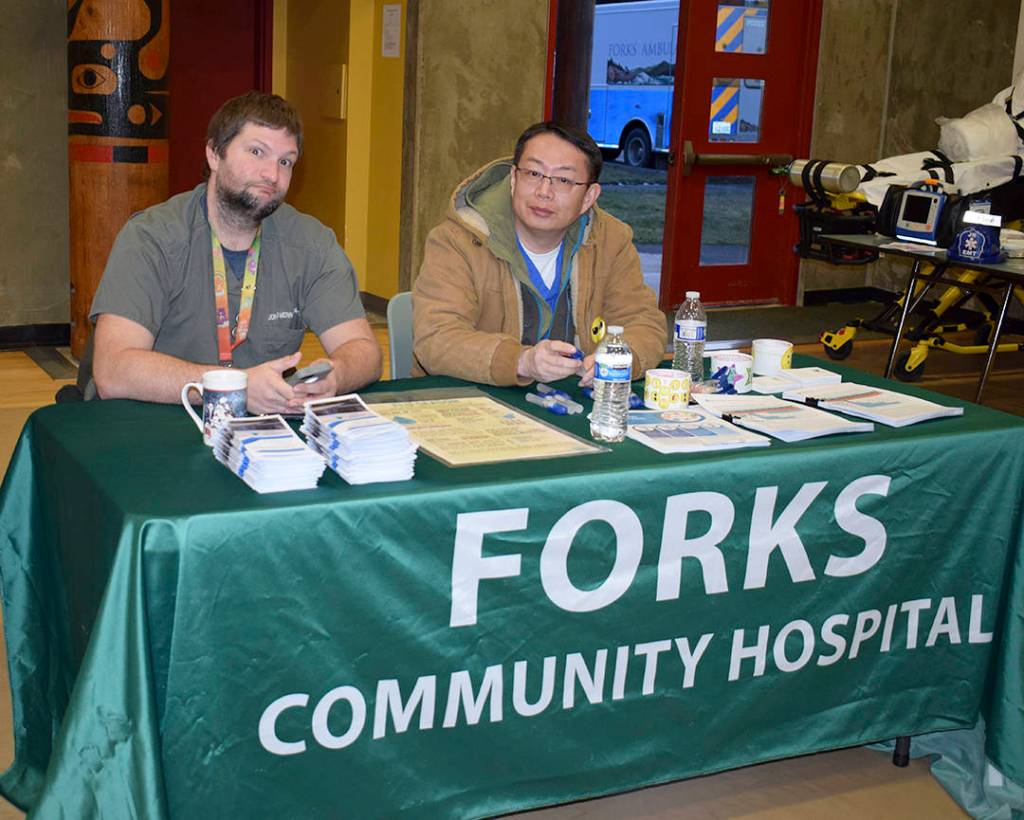 Forks Community Hospital and the Bogachiel Clinic participated.