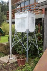 Weather Station donated to Forks Timber Museum