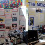 Teams were not only judged on how well their robots performed in the pool, but they also had to prepare a board and do a presentation for the judges.