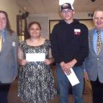 Two Vocational Grants went to Rebekka Campbell and Robert Anderson. They also both received $2,000 grants from the Washington State Elks Association Vocational Grant Program.