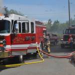 Fire near Danielson Road