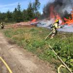 Fire near Danielson Road