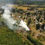 Fire near Danielson Road