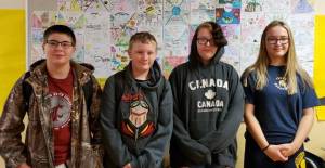 Mason, Nathaniel, Abriana, and Hailey. Submitted Photo