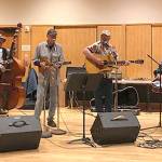 Loose Gravel provided the dancing tunes on Saturday night at the Rainforest Council for the Arts Dance at the RAC. Photo Linda Offutt
