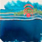 Dreaming of Sailing I, acrylic on canvas by Annie Robinson