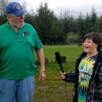 Jacob interviews Joe Wright KJ7JWW (Our Elmer). (Submitted photo)