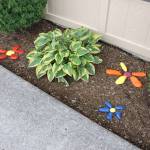 Some of the painted rock designs. Submitted Photos