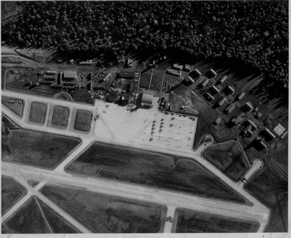 Aerial of the Quillayute Air Station.