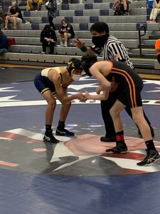 Jesus Garcia Dominquez vs opponent from Rainier. Submitted Photos