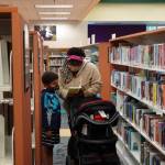 Patrons can once again browse the library. Submitted photo
