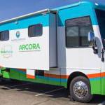 The SmileMobile is a brightly painted 39–foot dental clinic on wheels.