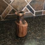 Scotts neighbor John Newhouse had earlier shown Scott a vase he made on the lathe with a smaller scotch broom that John, himself had come across. Scott was going to show John this find and see what could be made from it. Submitted Photos