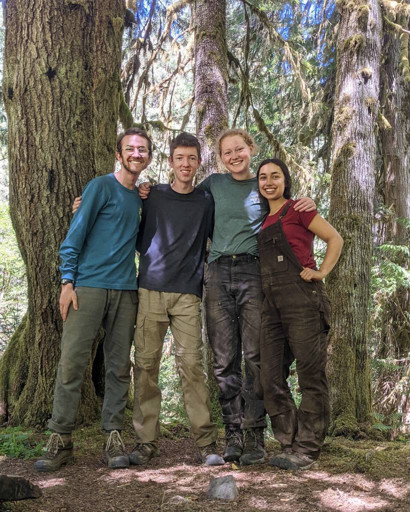 The crew celebrating a job well done. Submitted Photos