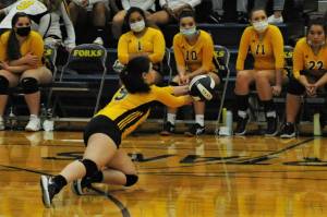 Spartan Morgan Rule hits in front of the Spartan bench. Photos by Lonnie Archibald