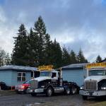 The modules arrived last Tuesday and were staged along Sol Duc Way. Submitted Photos