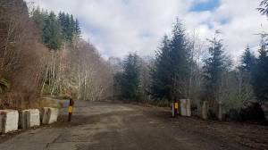 This new gate on the A Road was open last Wednesday. The Quilcene office for Olympic National Forest shared that information regarding the funding mentioned in the Regional press release would be coming out soon, also saying, The 29 road system was affected greatly this winter and our Engineering Team is working on a strategy to move forward.